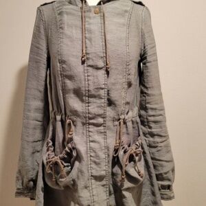 Free People Army Fatigue vintage style Jacket (M)